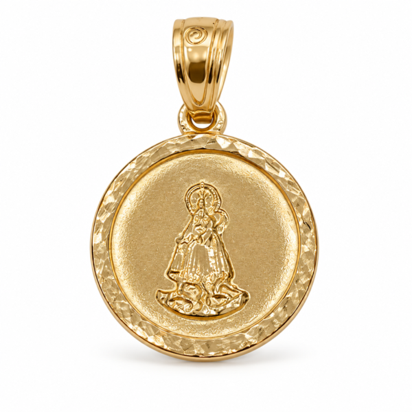 Dije Virgen Caridad Mini Joseph 10k Weight 0.75gr