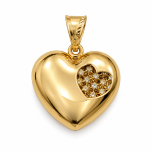 Dije Corazon Rose 14K Weight 1.2gr