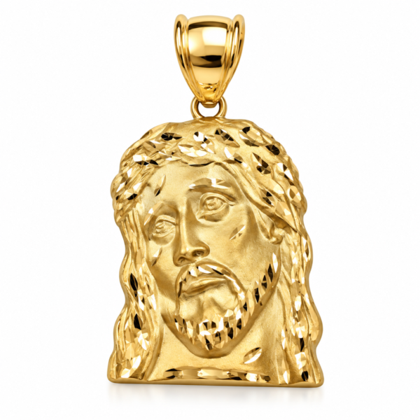 Dije Cara Jesus Mediana Galeria 10K Weight 5.3gr