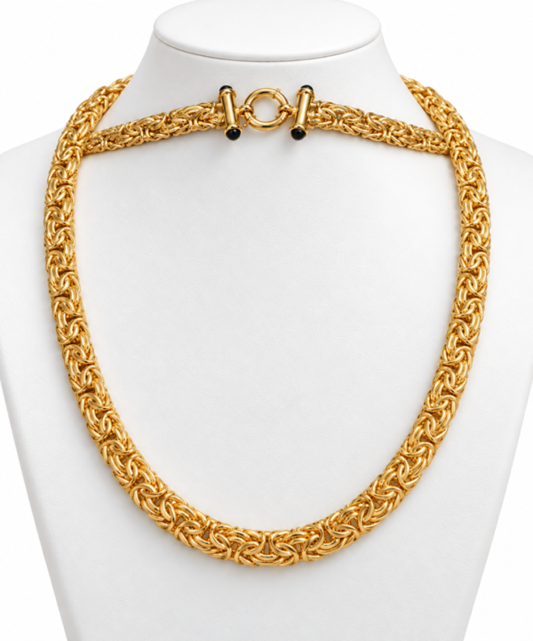 Gargantilla Bizantino 10K Size 16'' Weight 17gr