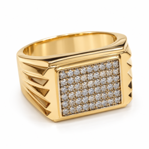 5722931b-db6e-4bd9-3f31-08df1dd5e0a9-1.png Anillo Hombre Cuadrado CZ 10k Joseph 10k Size 12 Weight 9.3gr K76207