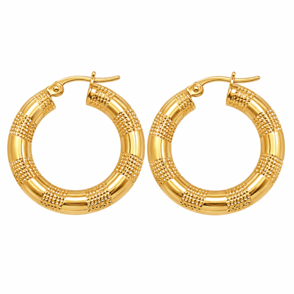 argollas caramelo YF 10K Weight 2gr