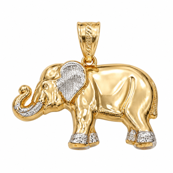 Dije Elefante Rose 14K Weight 2.7gr