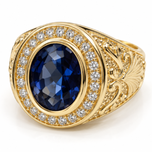 a82ecce3-2d73-4be0-3fae-08df1dd5e0a9-1.png Anillo Hombre Piedra Azul Obalada Pave CZ Jph 10k Size 11 Weight 8.6gr K76265DB