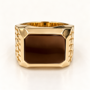 bd84b0fa-4fbf-49e8-41ae-08df1dd5e0a9.png Anillo Hombre Liso Nugget 10K Size 11 Weight 6.8gr K76438