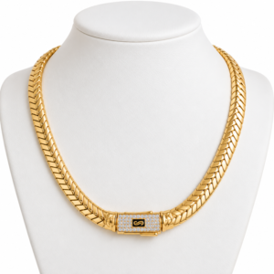 ee4ee926-be8c-48c5-341a-08df1dd5e0a9.png Gargantilla Monaco Merm Orignal 10K Size 18'' x 7mm Weight 18.7gr